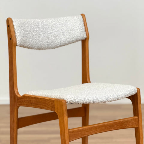 Set of 6 dining chairs in oak by Erik Buch, 1950s-60s, Denmark - Beyo Vintage