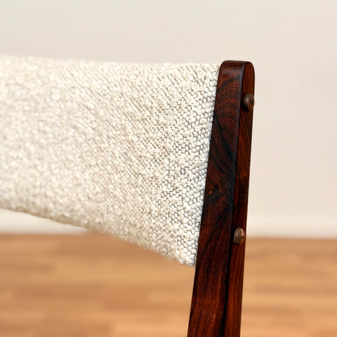 Set of 6 dining chairs in Santos rosewood, 1950s-60s, Denmark