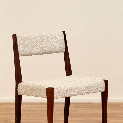 Set of 6 dining chairs in Santos rosewood, 1950s-60s, Denmark