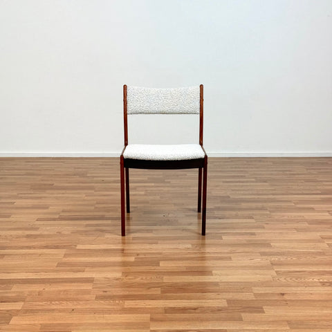 Set of 6 dining chairs in Santos rosweood, by Uldum Mobelfabrik, 1950s-60s, Denmark - Beyo Vintage