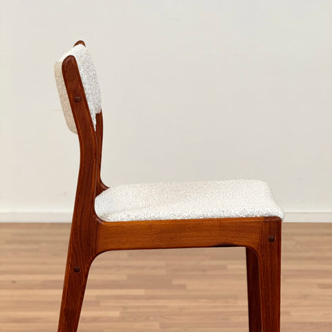 Set of 6 dining chairs in Santos rosweood, by Uldum Mobelfabrik, 1950s-60s, Denmark - Beyo Vintage