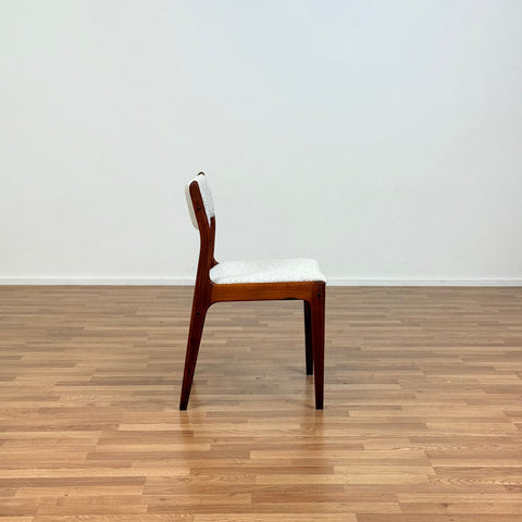Set of 6 dining chairs in Santos rosweood, by Uldum Mobelfabrik, 1950s-60s, Denmark - Beyo Vintage