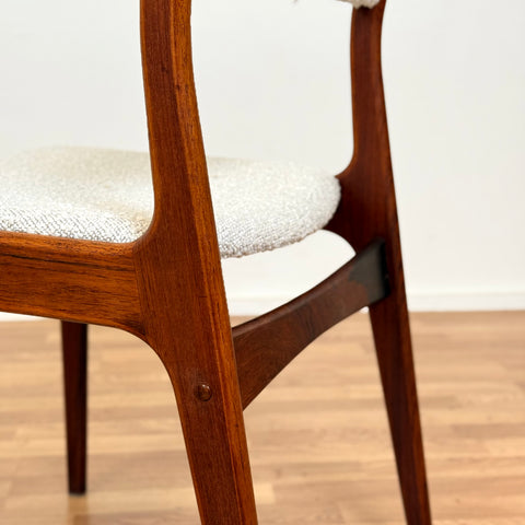Set of 6 dining chairs in Santos rosweood, by Uldum Mobelfabrik, 1950s-60s, Denmark - Beyo Vintage