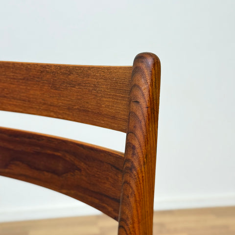 Set of 6 dining chairs in teak, 1950s-60s, Denmark - Beyo Vintage