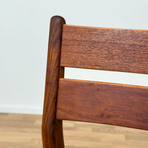 Set of 6 dining chairs in teak, 1950s-60s, Denmark - Beyo Vintage