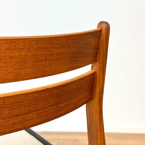 Set of 6 dining chairs in teak, 1950s-60s, Denmark - Beyo Vintage