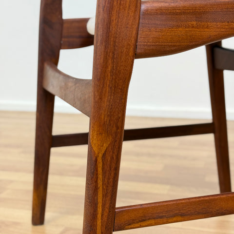 Set of 6 dining chairs in teak, 1950s-60s, Denmark - Beyo Vintage
