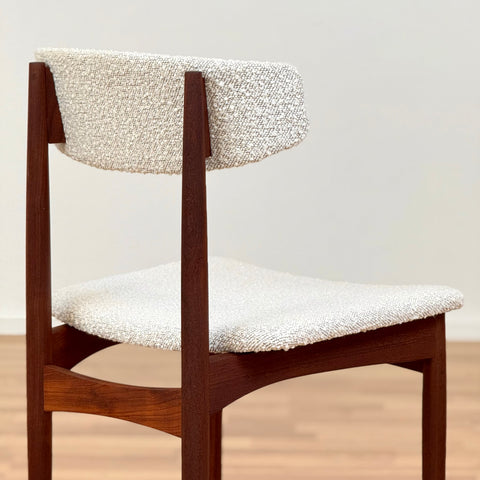 sold PRICE Set of 6 dining chairs in teak, 1950s-60s, Denmark - Beyo Vintage