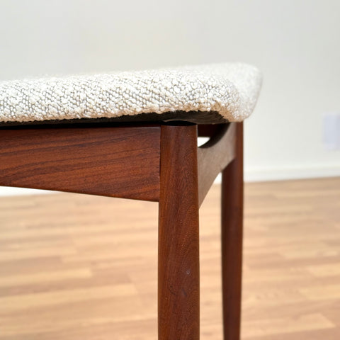 sold PRICE Set of 6 dining chairs in teak, 1950s-60s, Denmark - Beyo Vintage
