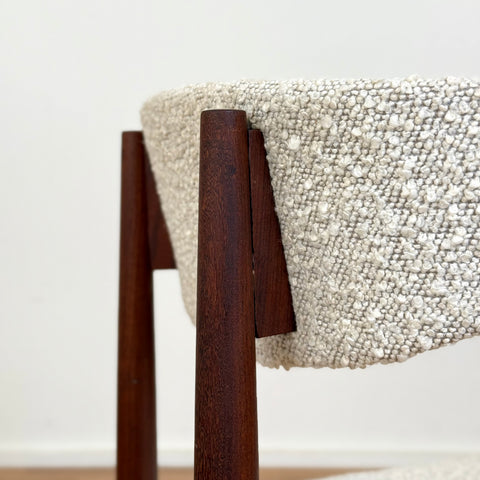 sold PRICE Set of 6 dining chairs in teak, 1950s-60s, Denmark - Beyo Vintage