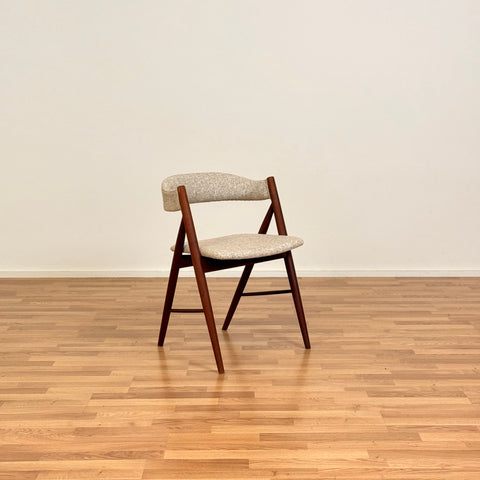 Set of 6 dining chairs in teak, 1950s-60s, Denmark - Beyo Vintage