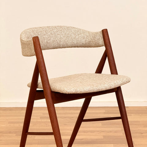Set of 6 dining chairs in teak, 1950s-60s, Denmark - Beyo Vintage