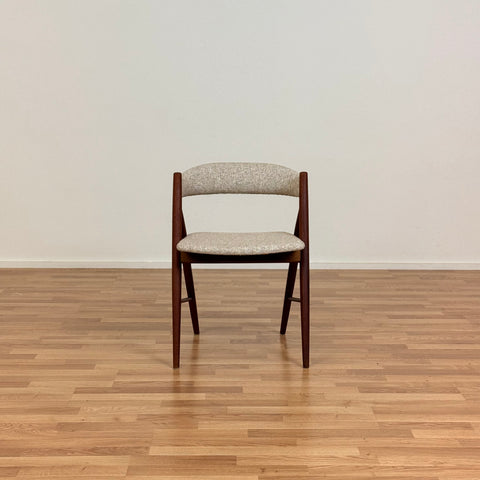 Set of 6 dining chairs in teak, 1950s-60s, Denmark - Beyo Vintage
