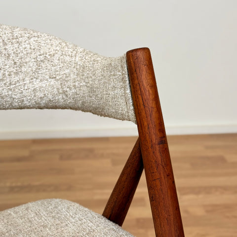 Set of 6 dining chairs in teak, 1950s-60s, Denmark - Beyo Vintage