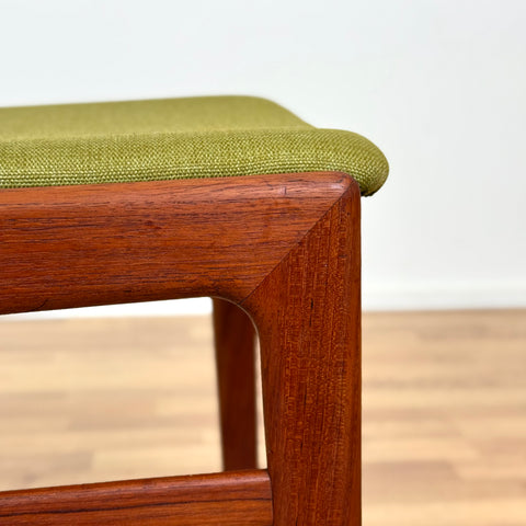 Set of 6 dining chairs in teak by Erik Kirkegaard, 1950s-60s, Denmark - Beyo Vintage