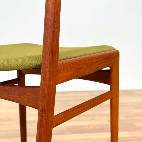 Set of 6 dining chairs in teak by Erik Kirkegaard, 1950s-60s, Denmark - Beyo Vintage