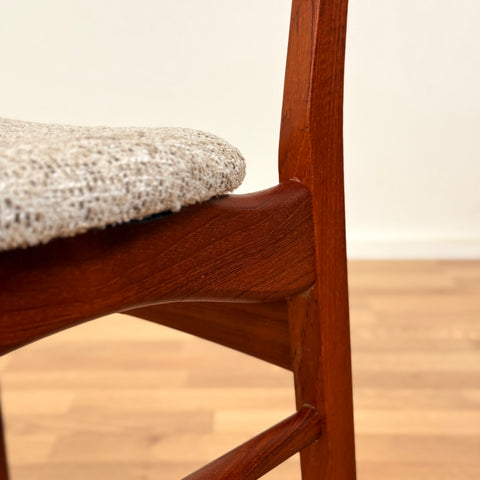 Set of 6 dining chairs in teak by Farstrup, 1950s-60s, Denmark