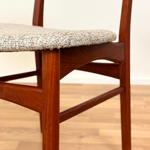 Set of 6 dining chairs in teak by Farstrup, 1950s-60s, Denmark