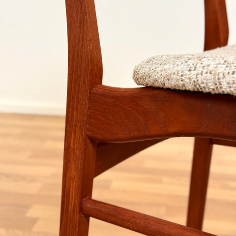 Set of 6 dining chairs in teak by Farstrup, 1950s-60s, Denmark