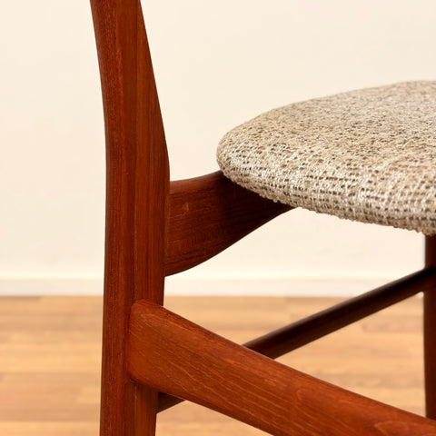 Set of 6 dining chairs in teak by Farstrup, 1950s-60s, Denmark