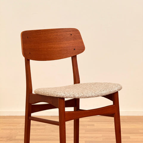 Set of 6 dining chairs in teak by Farstrup, 1950s-60s, Denmark