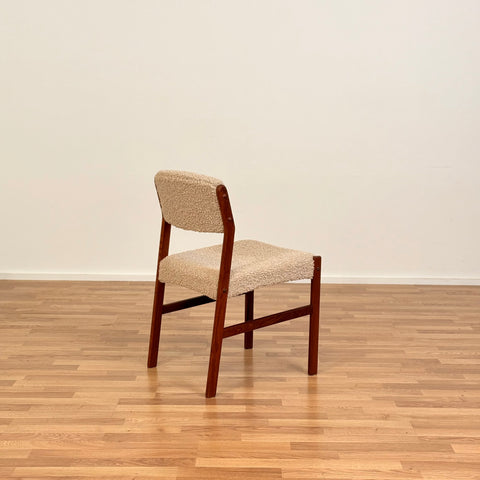 Set of 6 dining chairs in teak by Henry Walter Klein