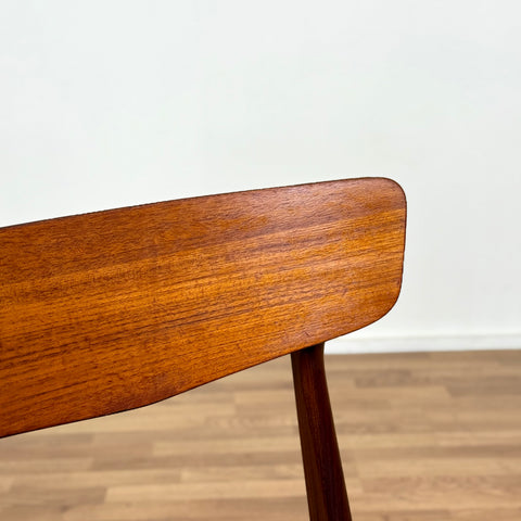 Set of 6 dining chairs in teak by Schiønning & Elgaard, 1950s-60s, Denmark - Beyo Vintage