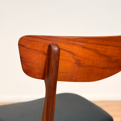PRICE Set of 6 dining chairs in teak by Findahl möbelfabrik, 1950s-60s, Denmark - Beyo Vintage