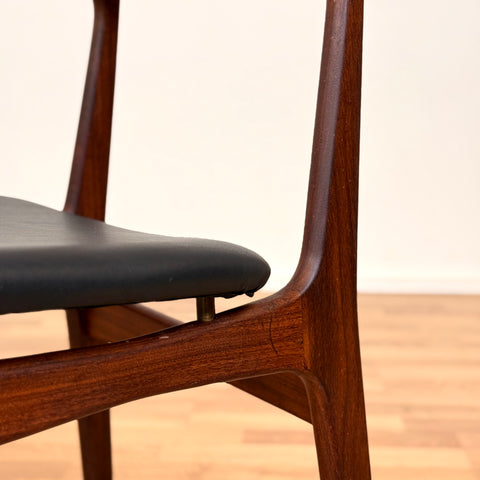 PRICE Set of 6 dining chairs in teak by Findahl möbelfabrik, 1950s-60s, Denmark - Beyo Vintage