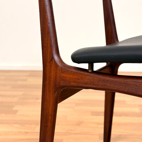 PRICE Set of 6 dining chairs in teak by Findahl möbelfabrik, 1950s-60s, Denmark - Beyo Vintage
