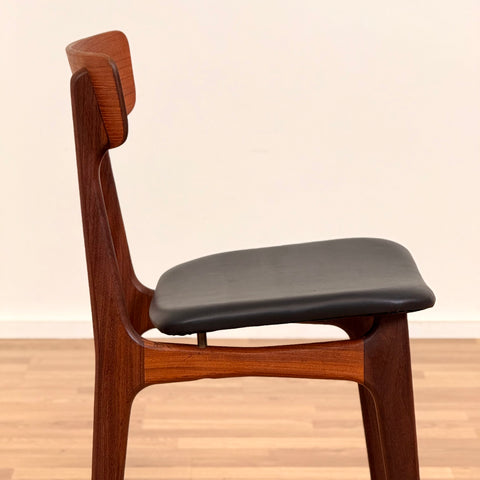 PRICE Set of 6 dining chairs in teak by Findahl möbelfabrik, 1950s-60s, Denmark - Beyo Vintage