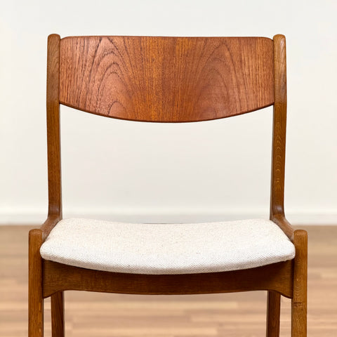 Set of 6 dining chairs in teak by Sorø Stolefabrik, 1950s-60s, Denmark - Beyo Vintage