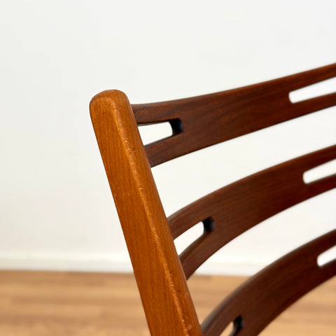 Set of 6 dining chairs in teak, 'model 219', by Farstrup, 1960s, Denmark - Beyo Vintage