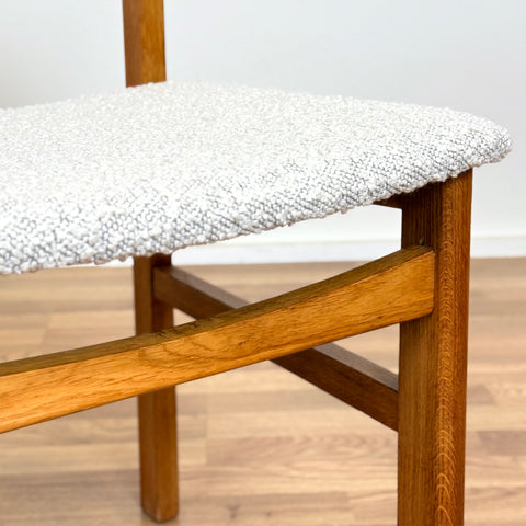 Set of 6 chairs made of teak & beech, 1950s-60s, Denmark - Beyo Vintage