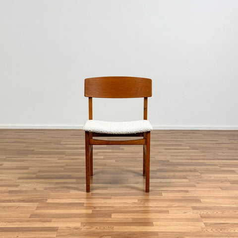 Set of 6 chairs made of teak & beech, 1950s-60s, Denmark - Beyo Vintage