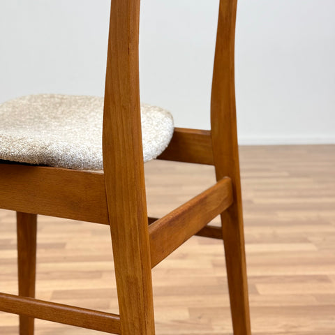 Set of 6 chairs made of teak & beech by Sax 1950s-60s, Denmark - Beyo Vintage