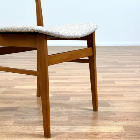 Set of 6 chairs made of teak & beech by Sax 1950s-60s, Denmark - Beyo Vintage