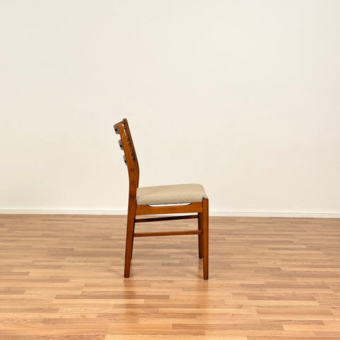 Set of 6 dining chairs 'model 219' in teak and beech by Farstrup, 1950s-60s, Denmark - Beyo Vintage