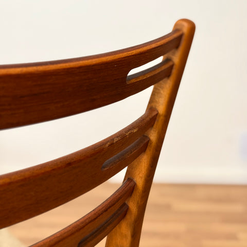 Set of 6 dining chairs 'model 219' in teak and beech by Farstrup, 1950s-60s, Denmark - Beyo Vintage