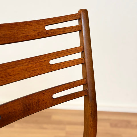 Set of 6 dining chairs 'model 219' in teak and beech by Farstrup, 1950s-60s, Denmark - Beyo Vintage