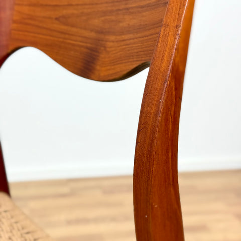 Set of 6 NIELS O. MØLLER , model '71', in teak, 1950s-60s, Sweden - Beyo Vintage