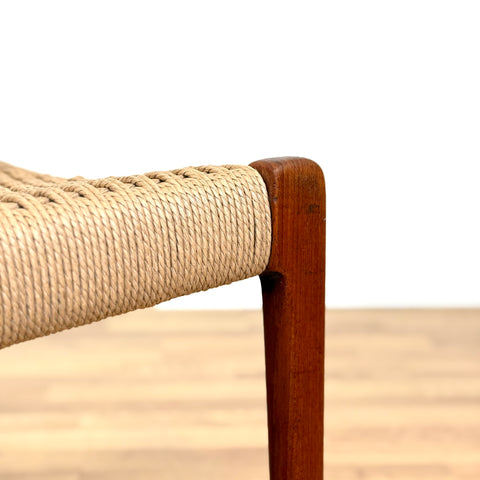 Set of 6 NIELS O. MØLLER , model '71', in teak, 1950s-60s, Sweden - Beyo Vintage