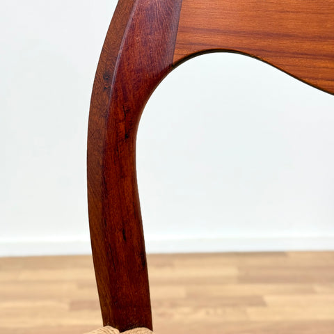 Set of 6 NIELS O. MØLLER , model '71', in teak, 1950s-60s, Sweden - Beyo Vintage