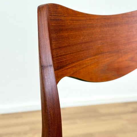 Set of 6 NIELS O. MØLLER , model '71', in teak, 1950s-60s, Sweden - Beyo Vintage