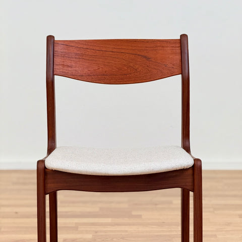 Set of 8 chairs made of teak, 1950s-60s, Denmark - Beyo Vintage