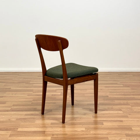 Set of 8 dining chairs in teak by Skive Møbelfabrik, 1950s-60s, Denmark - Beyo Vintage