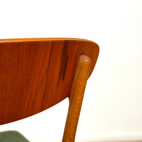 Set of 8 dining chairs in teak by Skive Møbelfabrik, 1950s-60s, Denmark - Beyo Vintage