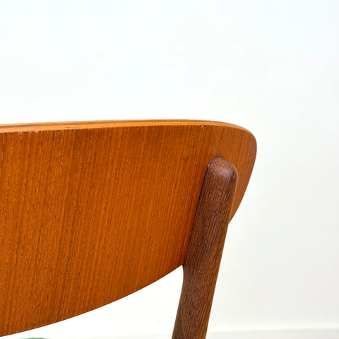 Set of 8 dining chairs in teak by Skive Møbelfabrik, 1950s-60s, Denmark - Beyo Vintage
