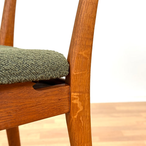 Set of 8 dining chairs in teak by Skive Møbelfabrik, 1950s-60s, Denmark - Beyo Vintage