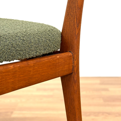 Set of 8 dining chairs in teak by Skive Møbelfabrik, 1950s-60s, Denmark - Beyo Vintage